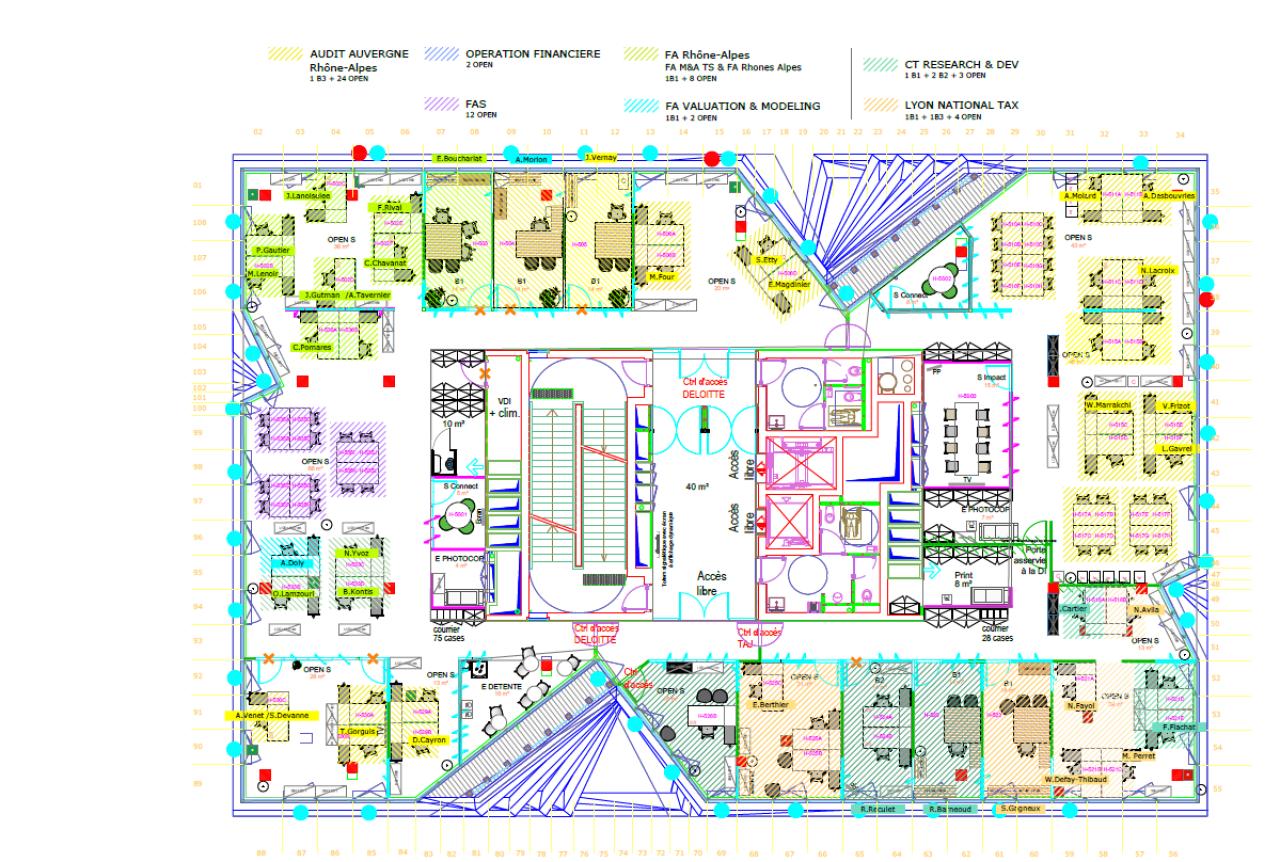 Bureau Lyon 4538m² Location bureau Lyon Rhône OLBUR2315153 30